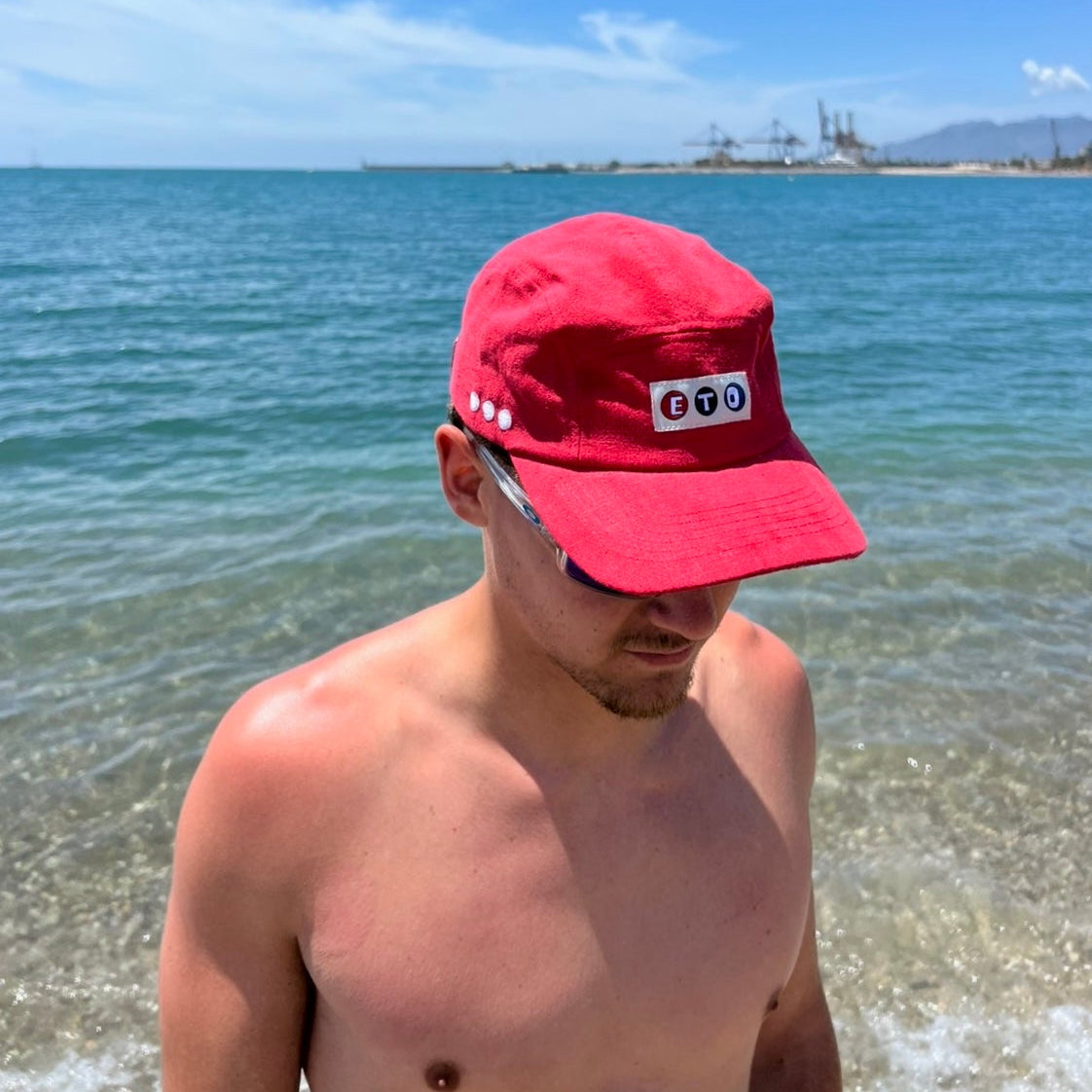 Red ETO cap